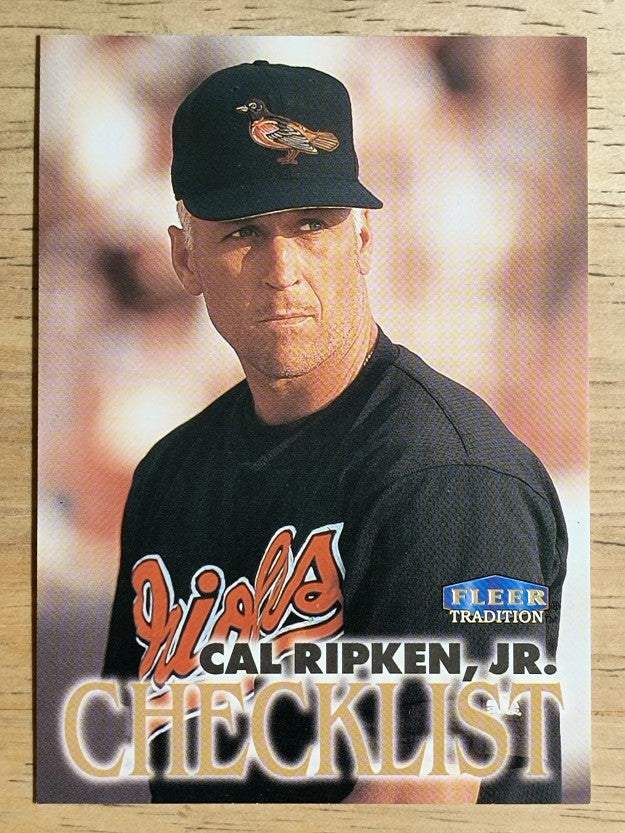 1998 Fleer Tradition #574 Cal Ripken CL