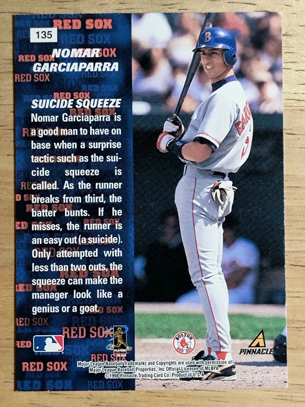 1998 Pinnacle Inside #135 Nomar Garciaparra IT