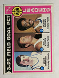 1974-75 Topps #209 Louie Dampier/Billy Keller/Roger Brown LL (NMMT)