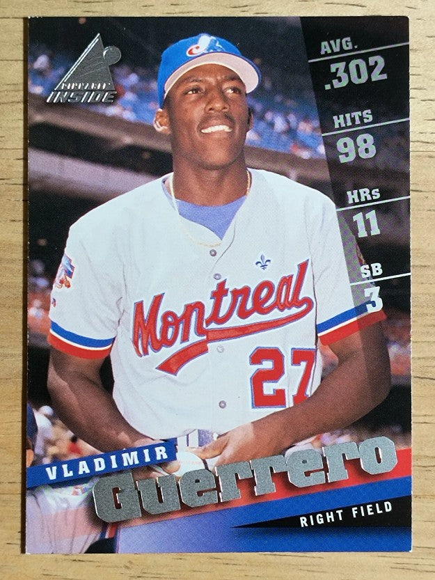 1998 Pinnacle Inside #27 Vladimir Guerrero