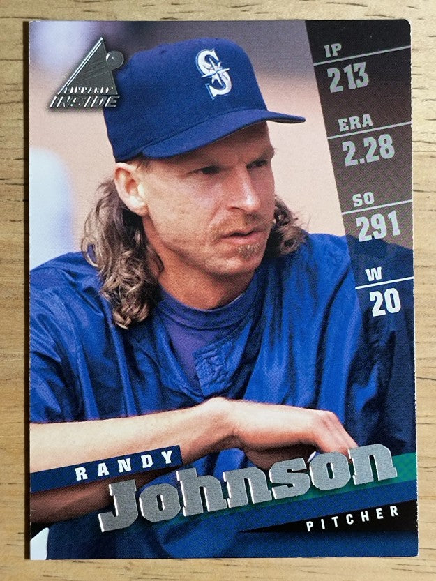 1998 Pinnacle Inside #39 Randy Johnson