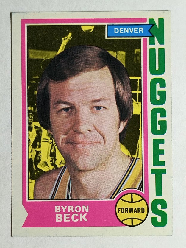 1974-75 Topps #264 Byron Beck (NMMT)