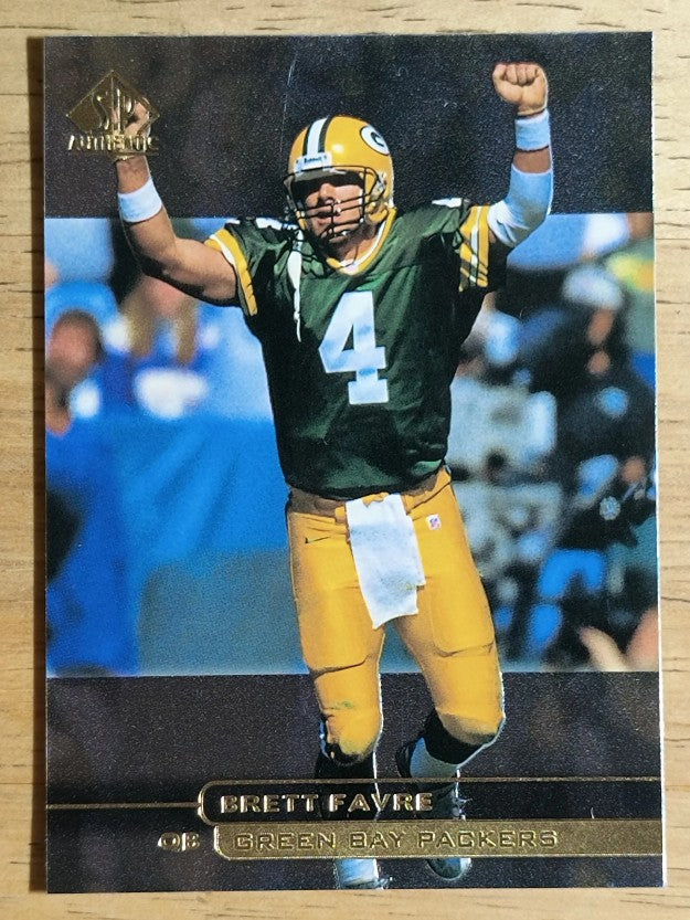 1998 SP Authentic #71 Brett Favre