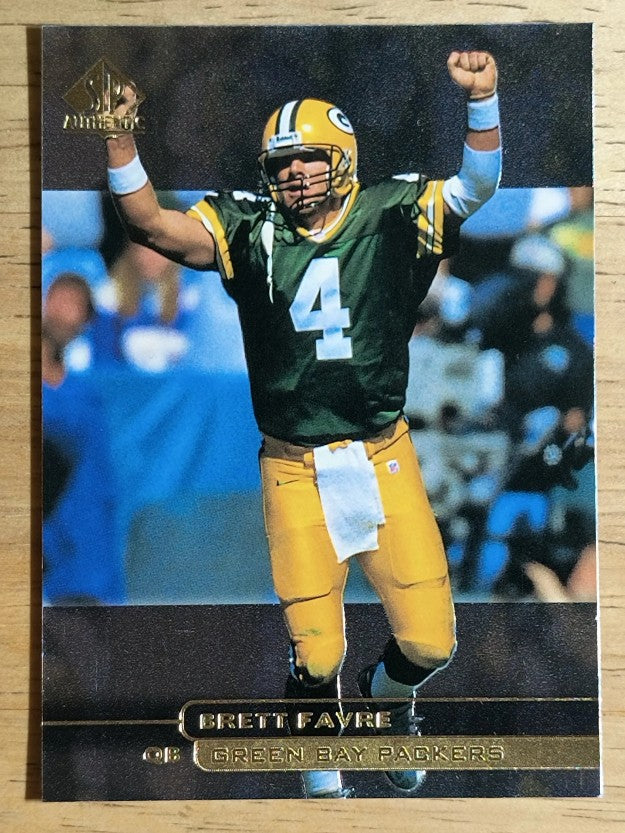 1998 SP Authentic #71 Brett Favre