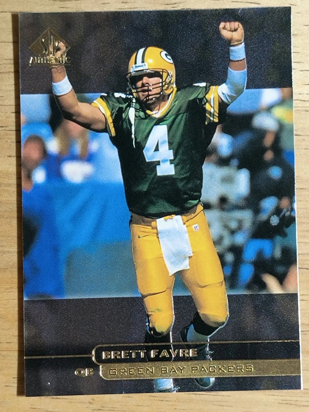 1998 SP Authentic #71 Brett Favre