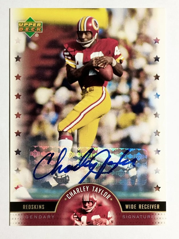2005 Upper Deck Legends Legendary Signatures #CT Charley Taylor