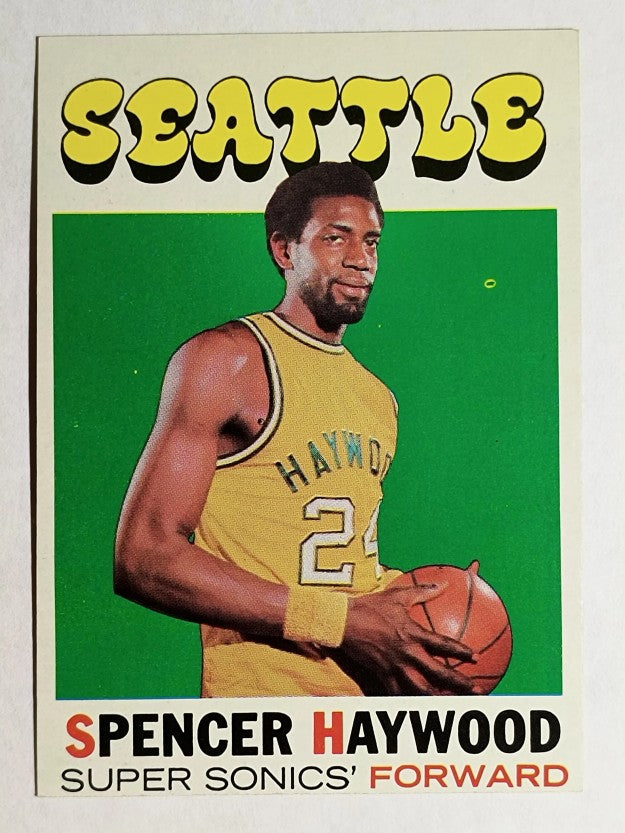 1971-72 Topps #20 Spencer Haywood RC (EXMT)