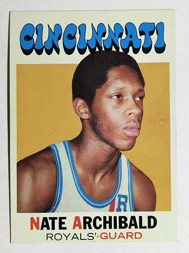 1971-72 Topps #29 Nate Archibald RC (NM)