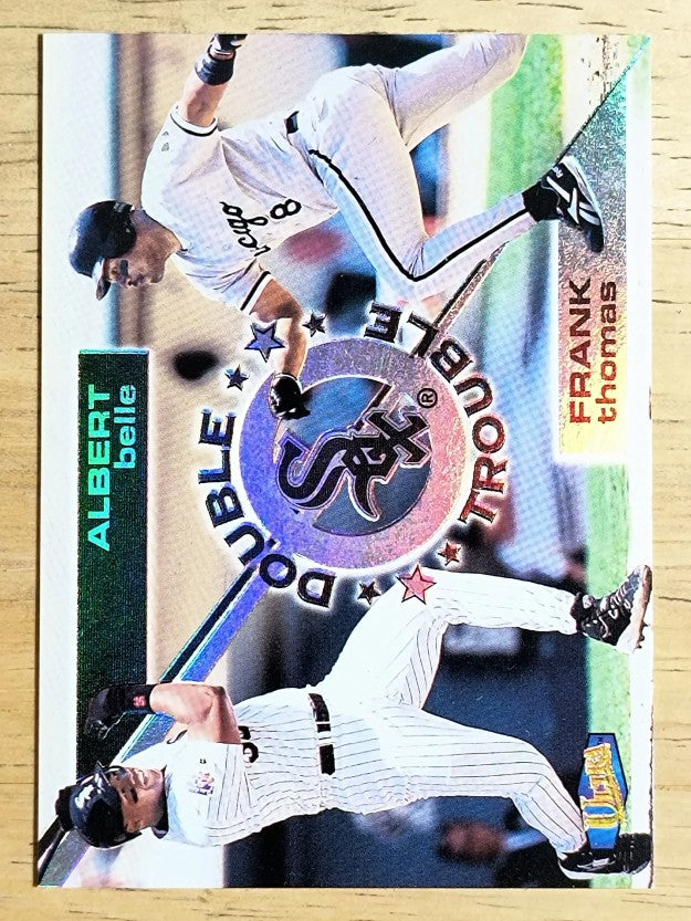 1998 Ultra Double Trouble #6 Frank Thomas/Albert Belle