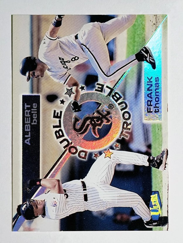 1998 Ultra Double Trouble #6 Frank Thomas/Albert Belle