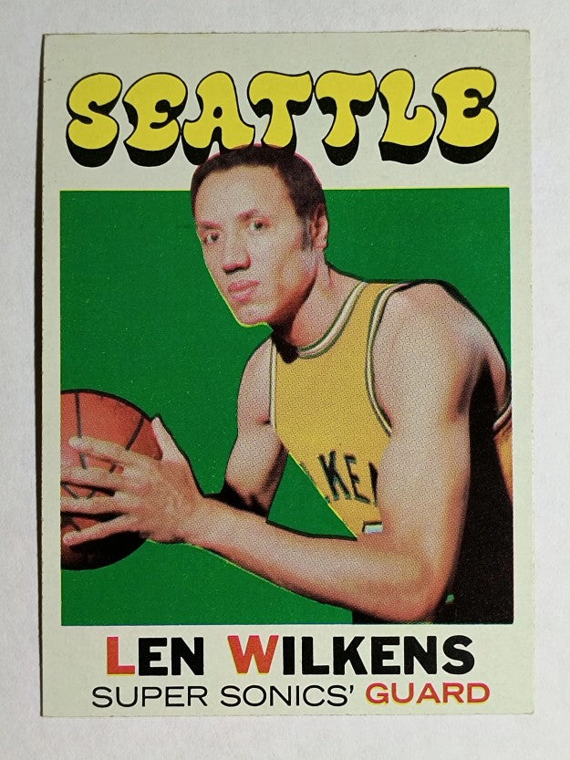 1971-72 Topps #80 Len Wilkens (NM)