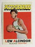 1971-72 Topps #100 Lew Alcindor (EXMT)