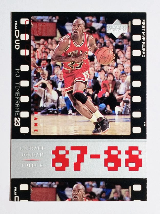 1998 Upper Deck Michael Jordan Living Legend #18 Michael Jordan TF 1988-89
