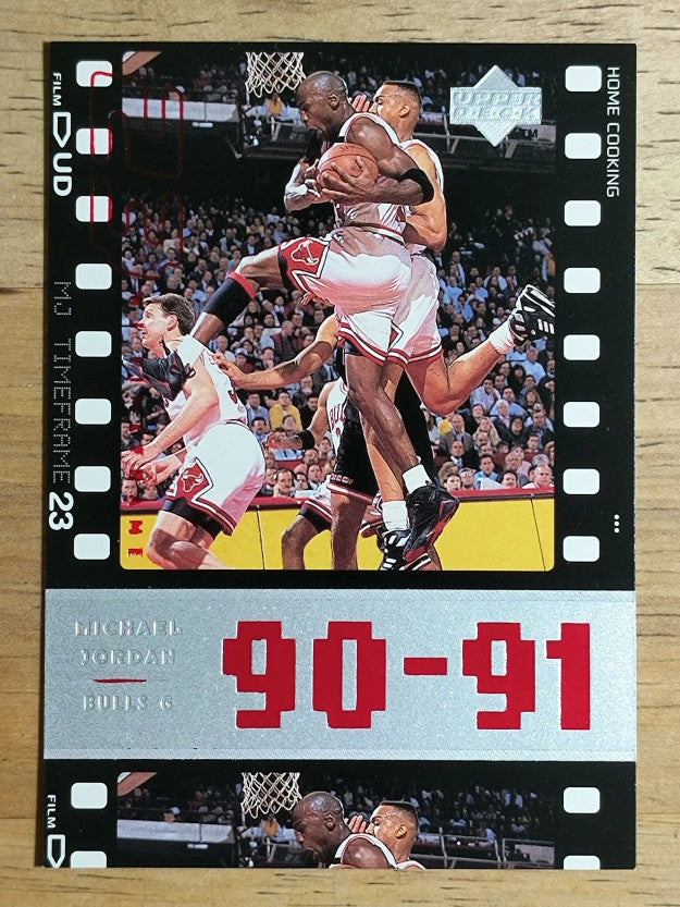 1998 Upper Deck Michael Jordan Living Legend #54 Michael Jordan TF 1992-93
