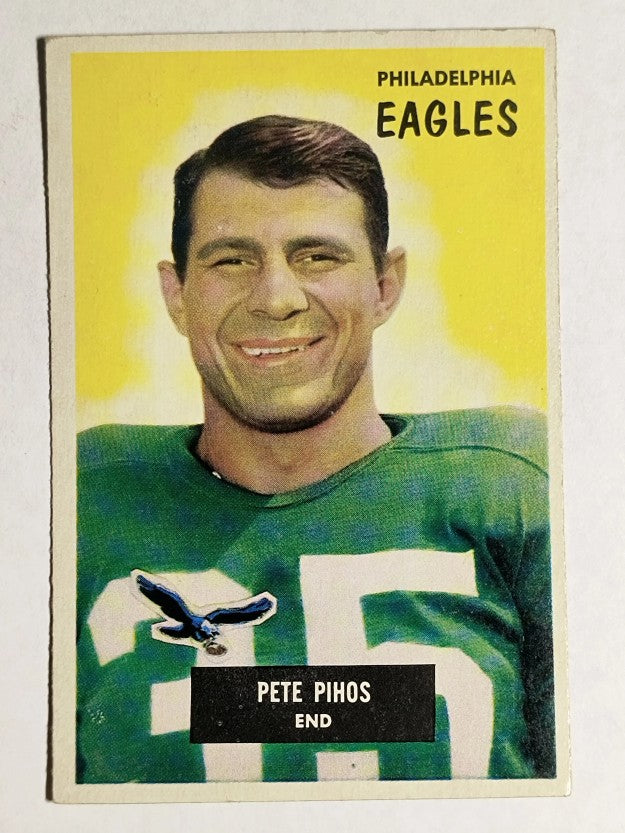 1955 Bowman #10 Pete Pihos (EX)