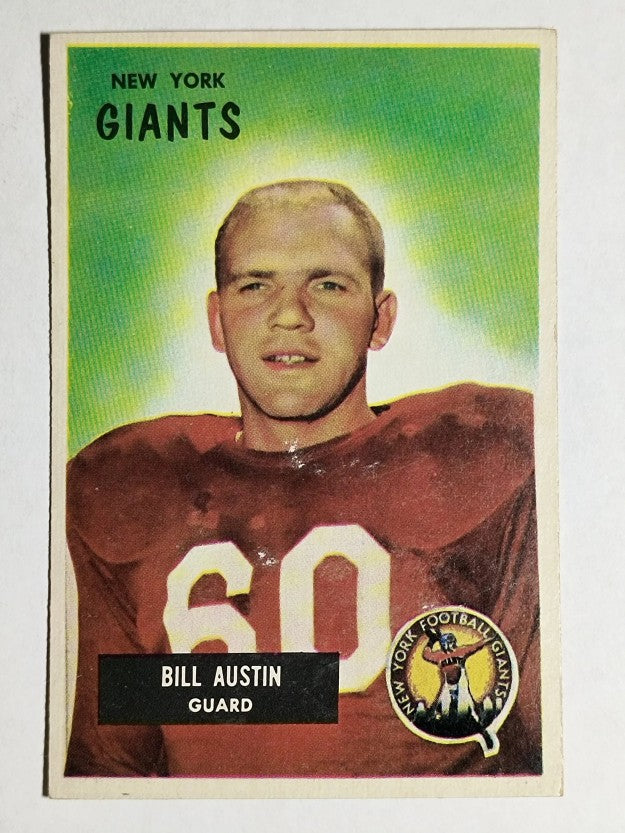 1955 Bowman #11 Bill Austin (VGEX)
