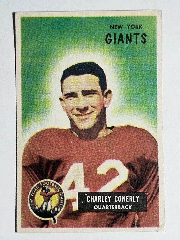 1955 Bowman #16 Charley Conerly (EX)