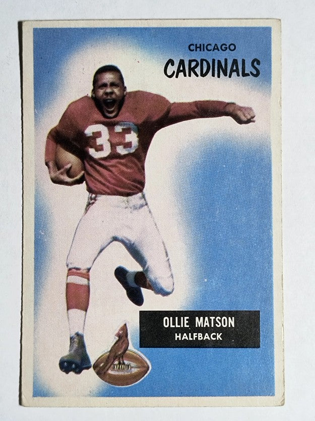 1955 Bowman #25 Ollie Matson (VGEX)