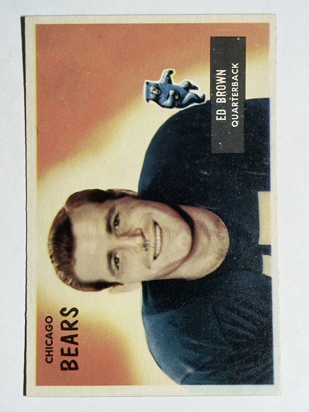 1955 Bowman #53 Ed Brown RC (EXMT)
