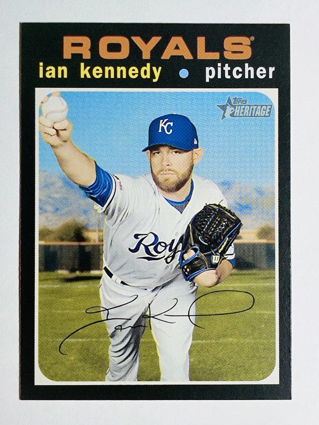 2020 Topps Heritage #213 Ian Kennedy