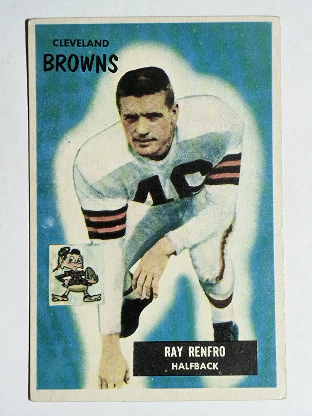 1955 Bowman #153 Ray Renfro (EX)