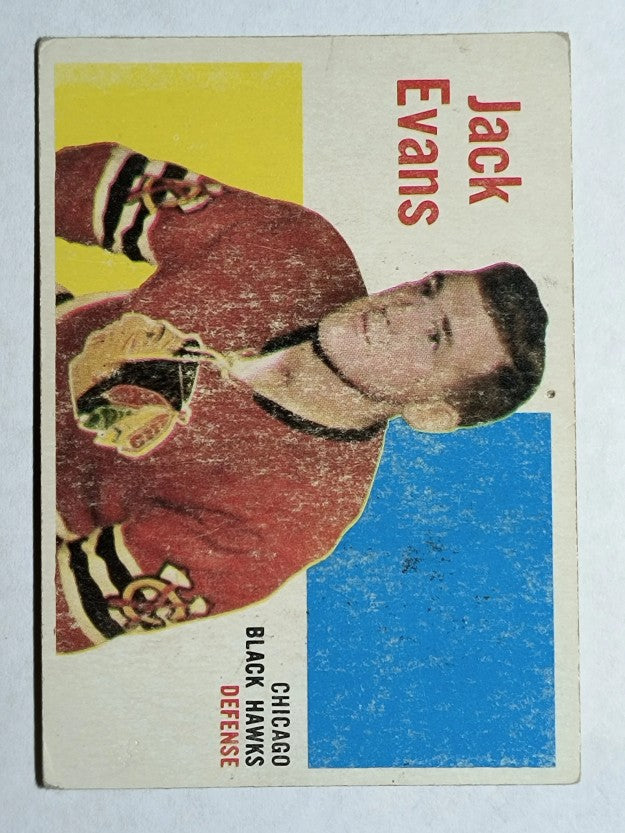 1960-61 Topps #30 Jack Evans (VG)