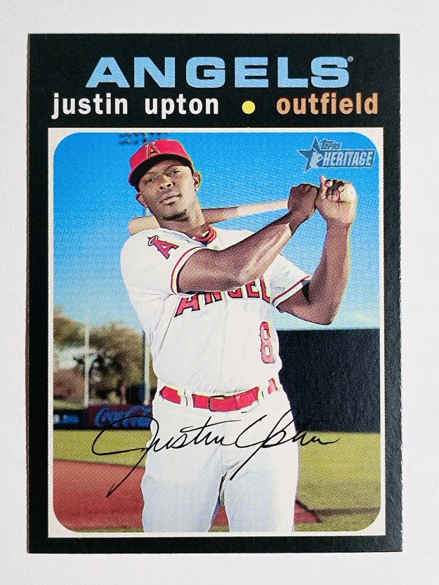 2020 Topps Heritage #215 Justin Upton