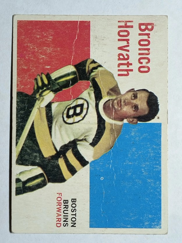 1960-61 Topps #54 Bronco Horvath (GOOD)