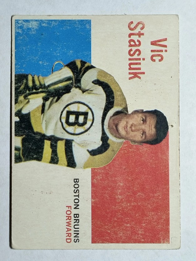 1960-61 Topps #66 Vic Stasiuk (VG)