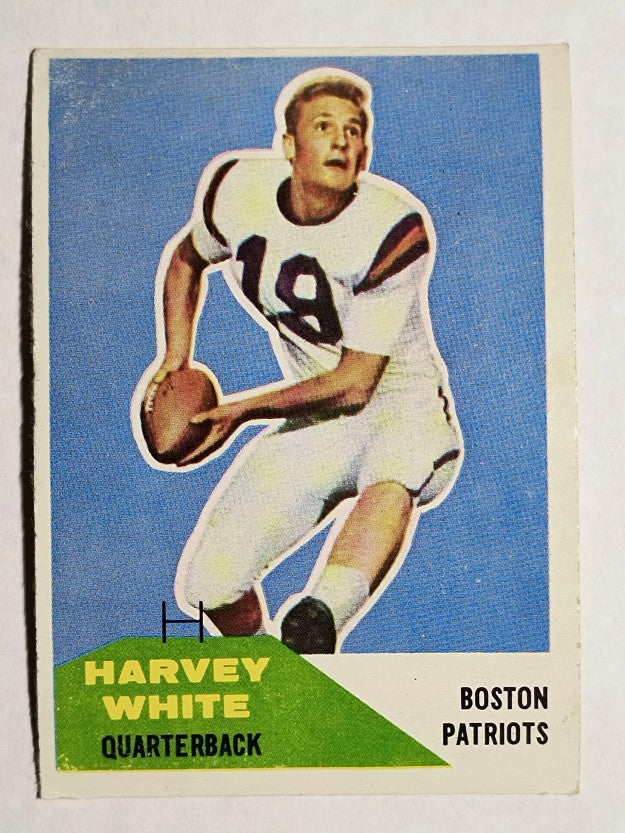 1960 Fleer #1 Harvey White RC (EX)