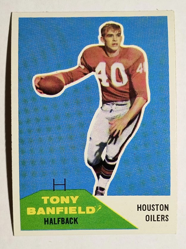 1960 Fleer #45 Tony Banfield RC (NMMT)