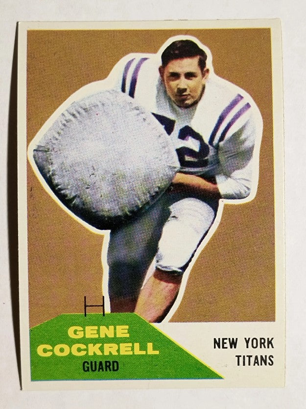 1960 Fleer #56 Gene Cockrell RC (MINT)
