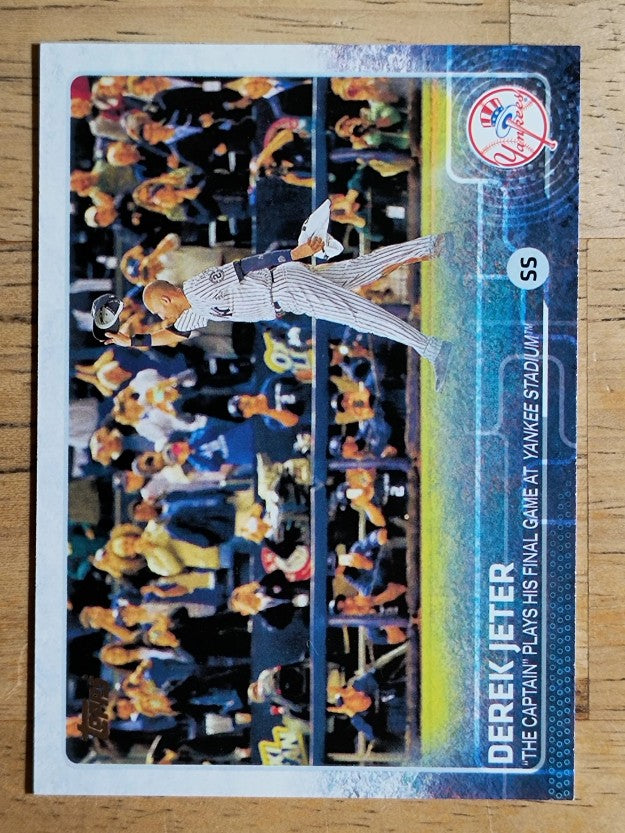 2015 Topps #319 Derek Jeter BH