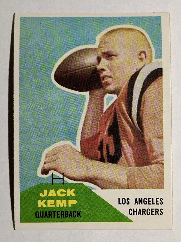1960 Fleer #124 Jack Kemp RC (EXMT)