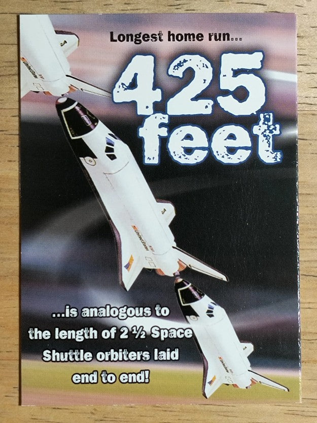 1999 Fleer Tradition Going Yard #1 Moises Alou