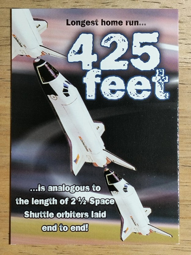 1999 Fleer Tradition Going Yard #1 Moises Alou