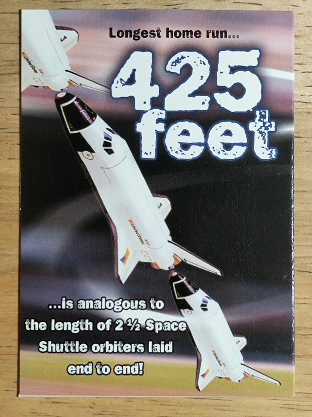 1999 Fleer Tradition Going Yard #1 Moises Alou
