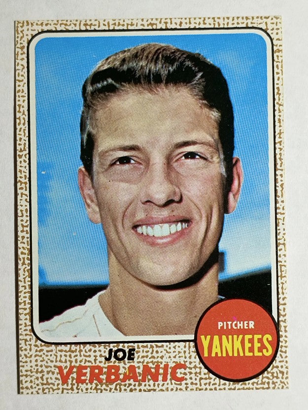 1968 Topps #29 Joe Verbanic (EXMT)