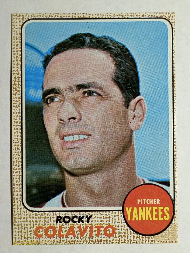 1968 Topps #99 Rocky Colavito (altered)