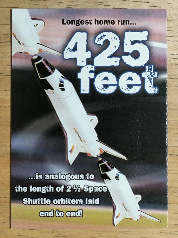 1999 Fleer Tradition Going Yard #1 Moises Alou