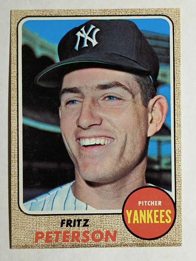 1968 Topps #246 Fritz Peterson (EXMT)