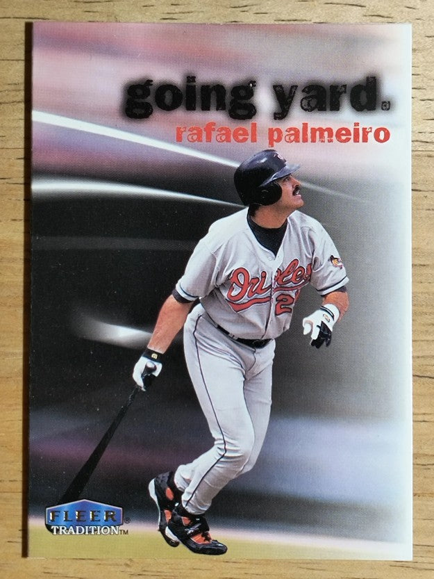 1999 Fleer Tradition Going Yard #10 Rafael Palmeiro