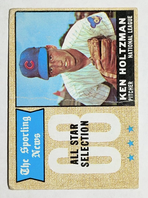 1968 Topps #380 Ken Holtzman AS (GOOD)