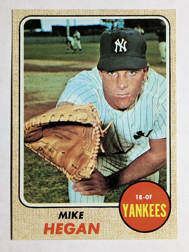 1968 Topps #402 Mike Hegan (NMMT)