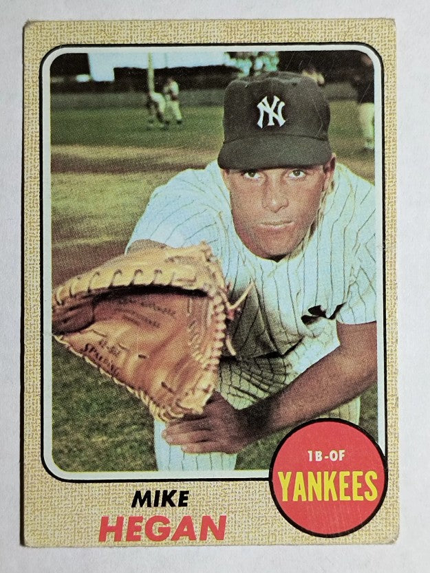 1968 Topps #402 Mike Hegan (VG)
