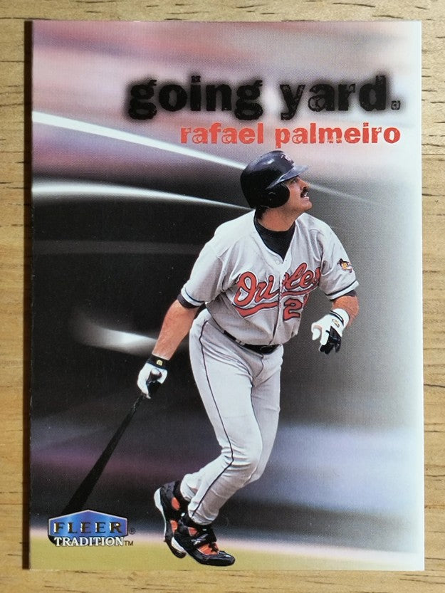 1999 Fleer Tradition Going Yard #10 Rafael Palmeiro