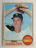 1968 Topps #496 Steve Hamilton (MINT)