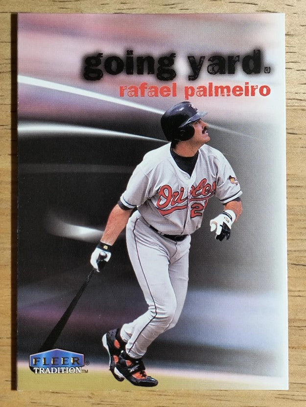 1999 Fleer Tradition Going Yard #10 Rafael Palmeiro