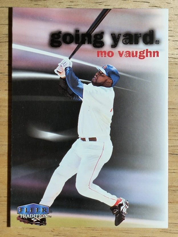 1999 Fleer Tradition Going Yard #15 Mo Vaughn