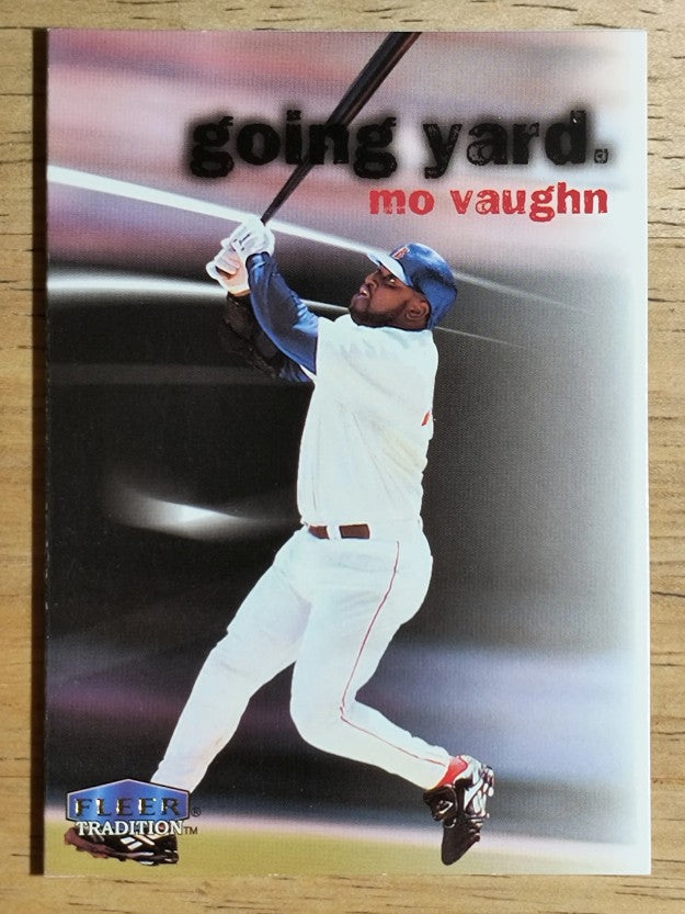 1999 Fleer Tradition Going Yard #15 Mo Vaughn
